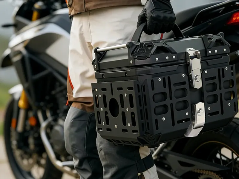 Melyik motorkerékpár illik az extra nagy csomagtartóba?