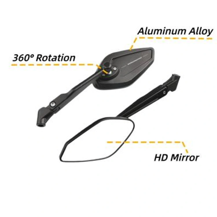 ABS Rearview Long Mirror Motorcycle